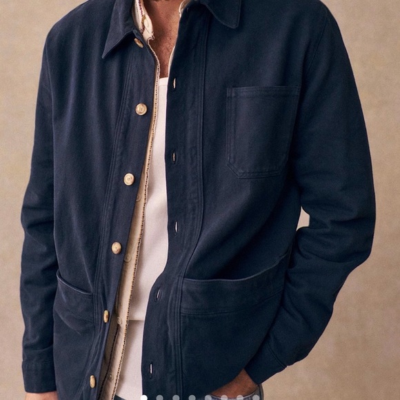 Sezane Other - Sézane Will Navy Jacket
